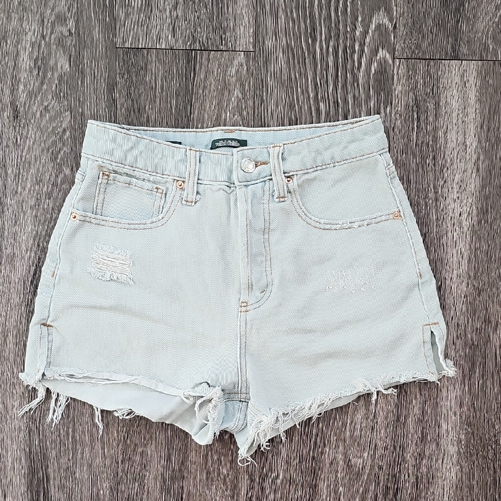 Wild Fable Light Wash Jean Shorts